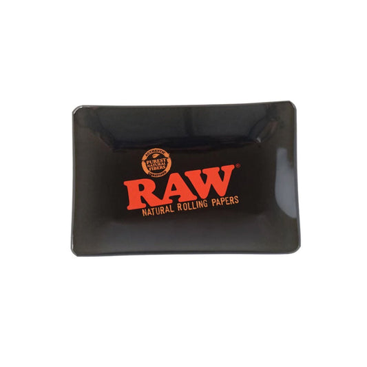 RAW Mini Glass Tray - Black