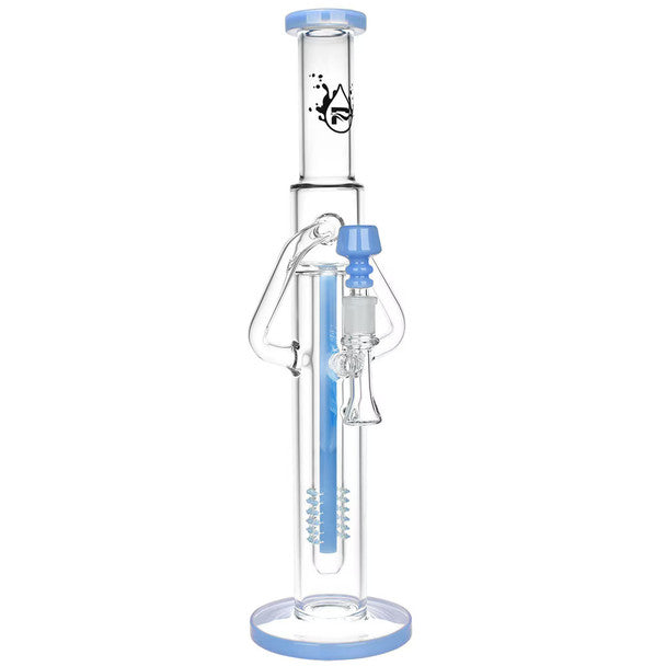 Pulsar 16" Deep Pocket 14mm Recycler - Milk Blue