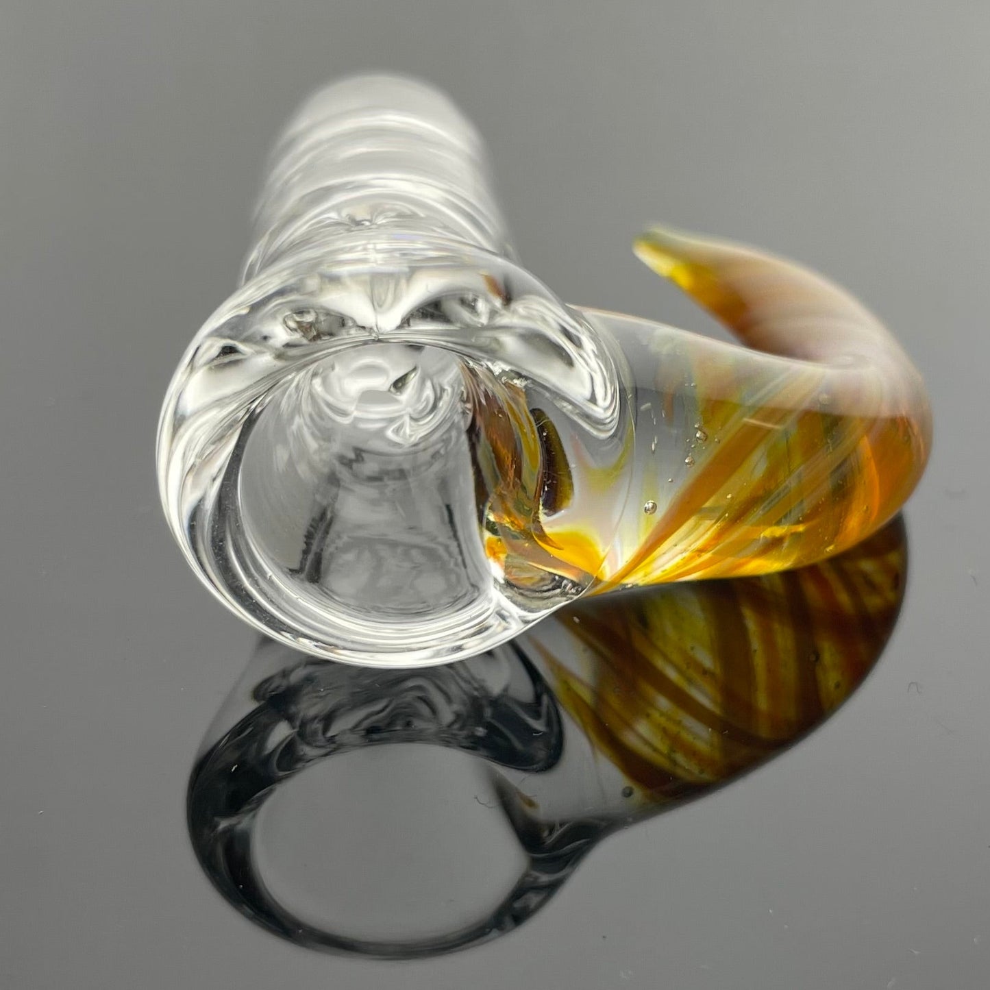 LPZ Glass 18mm 4 Hole Clear Bowl - #10