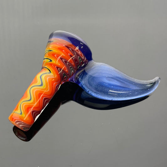 Mooks Glass 14mm 1 Hole Fully Worked Rewig Bowl - #2