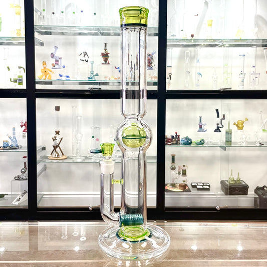 Full Zirkl Colour Accented Stemline Ball Tube - Neptunium & Ion