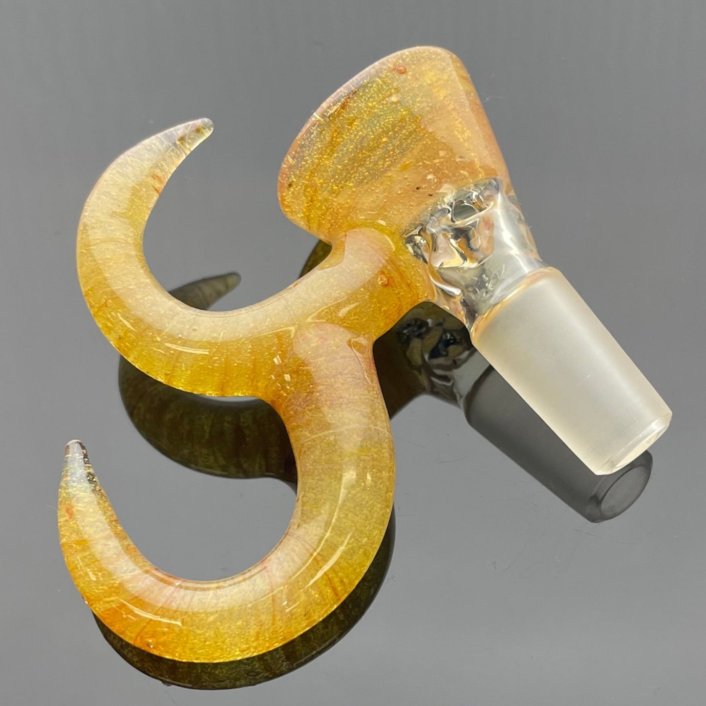 Gump Glass Bowl 2 Horn 14mm 3 Hole