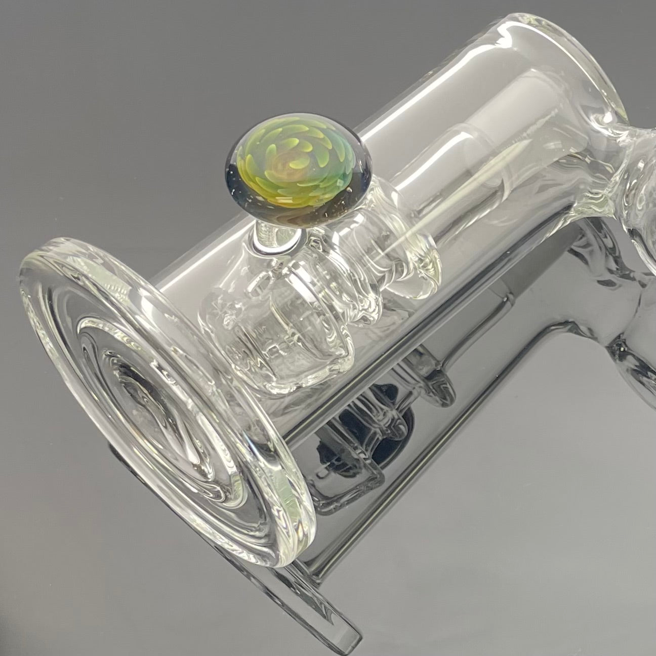 Discobox 14mm Terp Tower w/ Grids - Clear