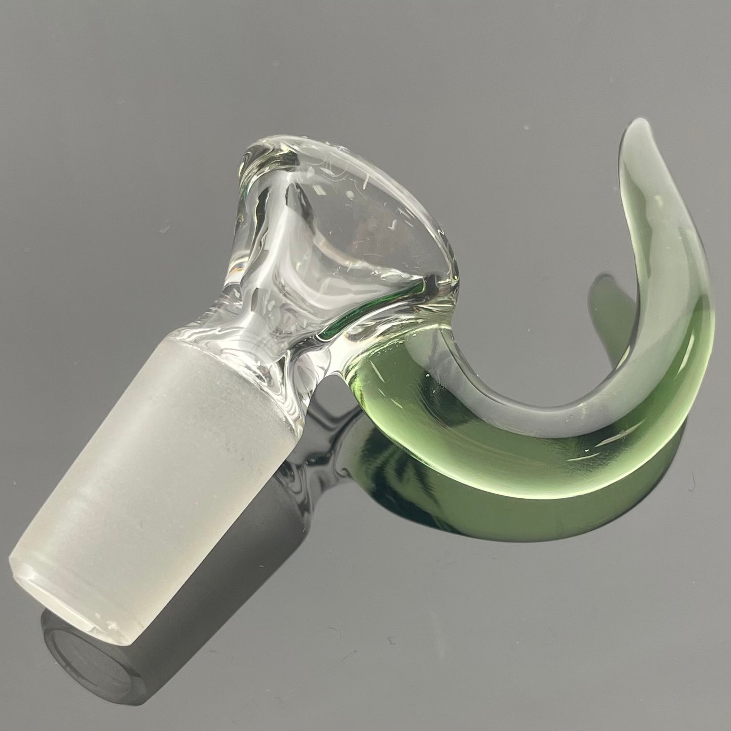 Discobox Clear Bowl w/ Horn 14mm 1 Hole