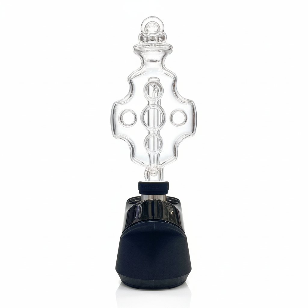 Eka Glass Clear Swiffco Puffco Peak Glass Top