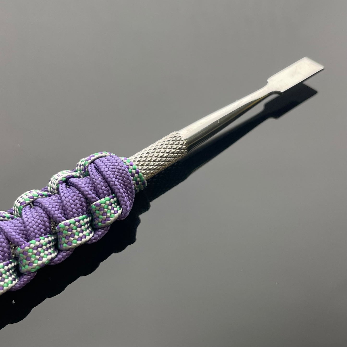Dabbaratus Stainless Steel Wrapped Dabber w/ Chisel Tip - Various Colours