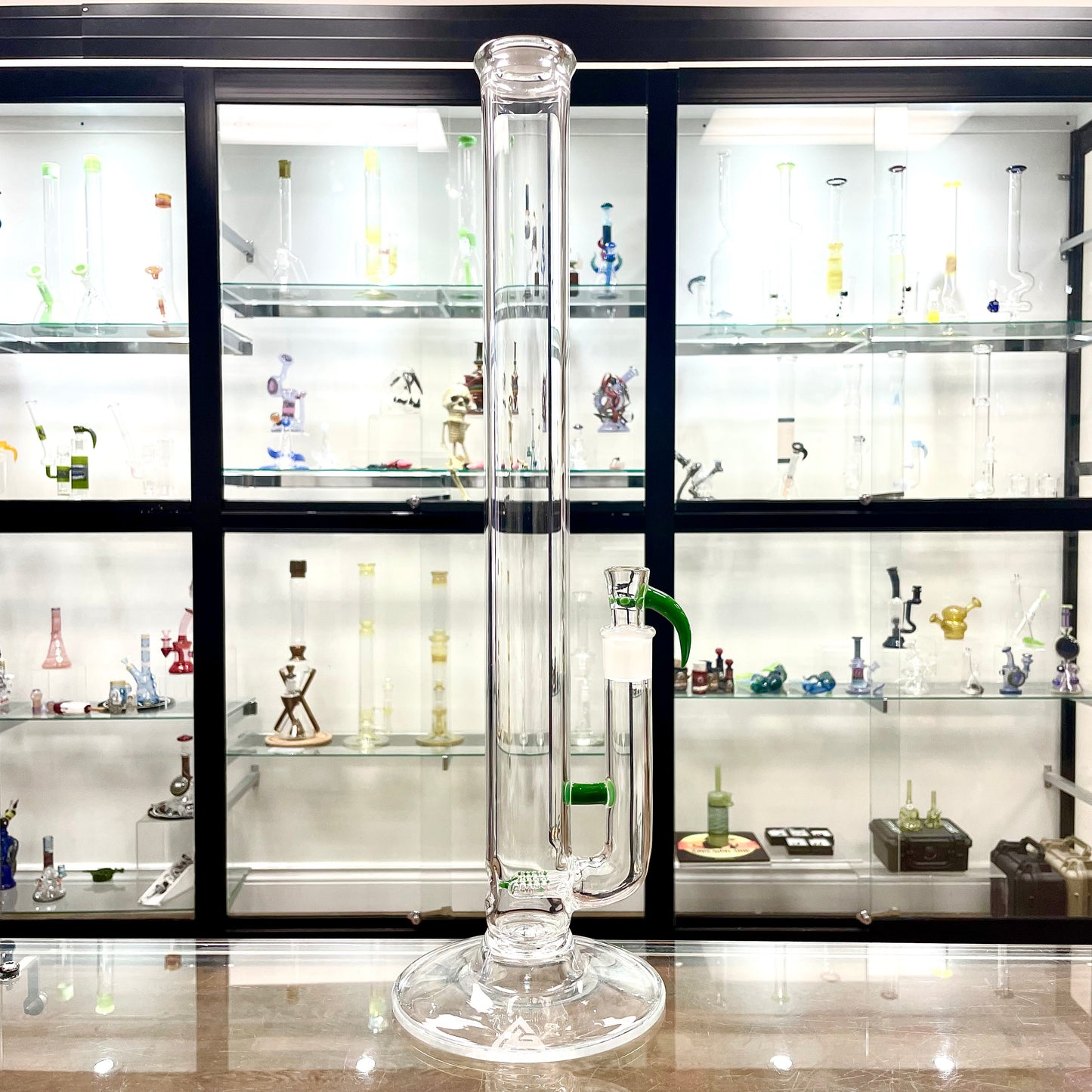 Gore Glass 44mm Partial Colour Accented Dual Stem