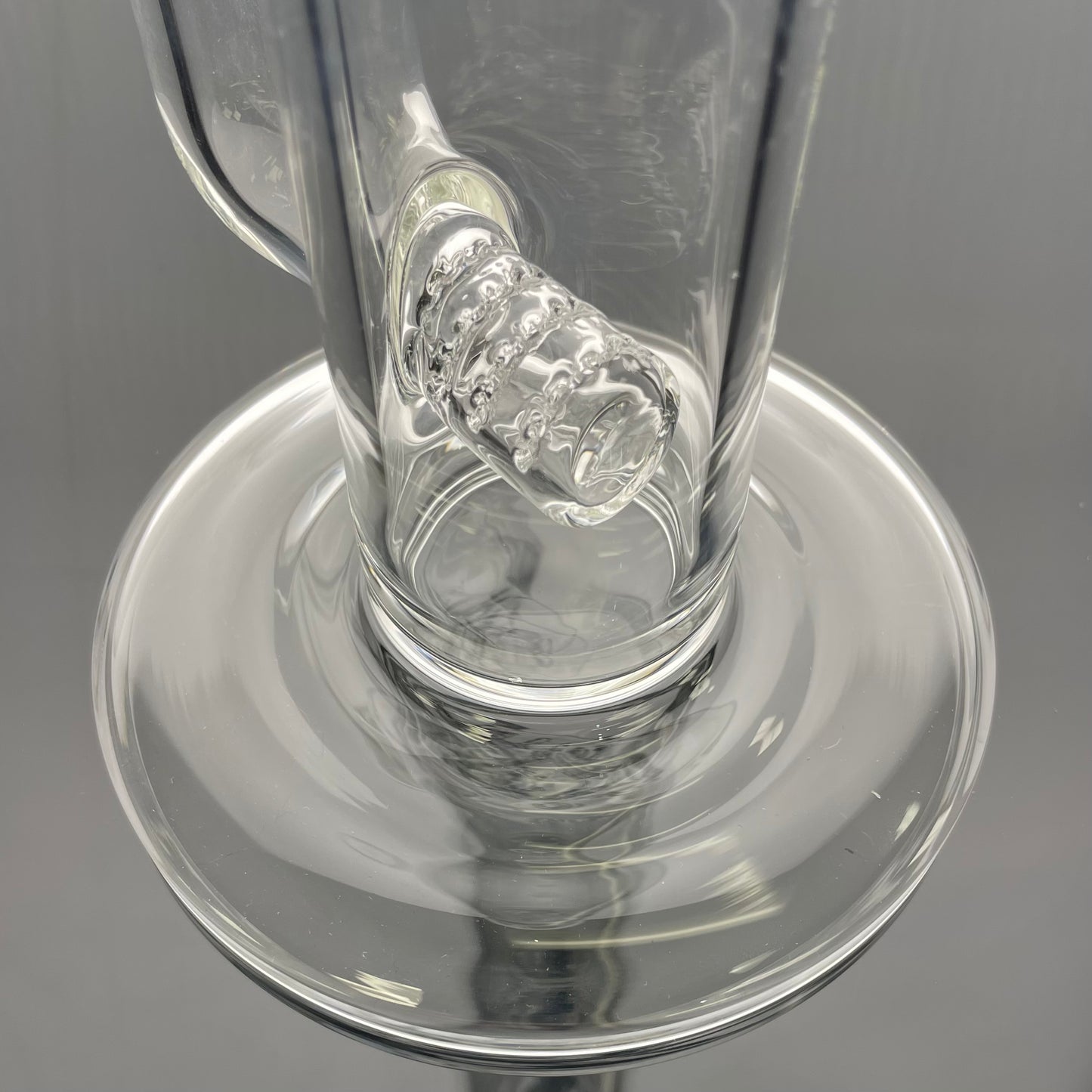 Green Belt 13” Stemline w/ Crushed Opal Marble Splash Guard Straight Tube