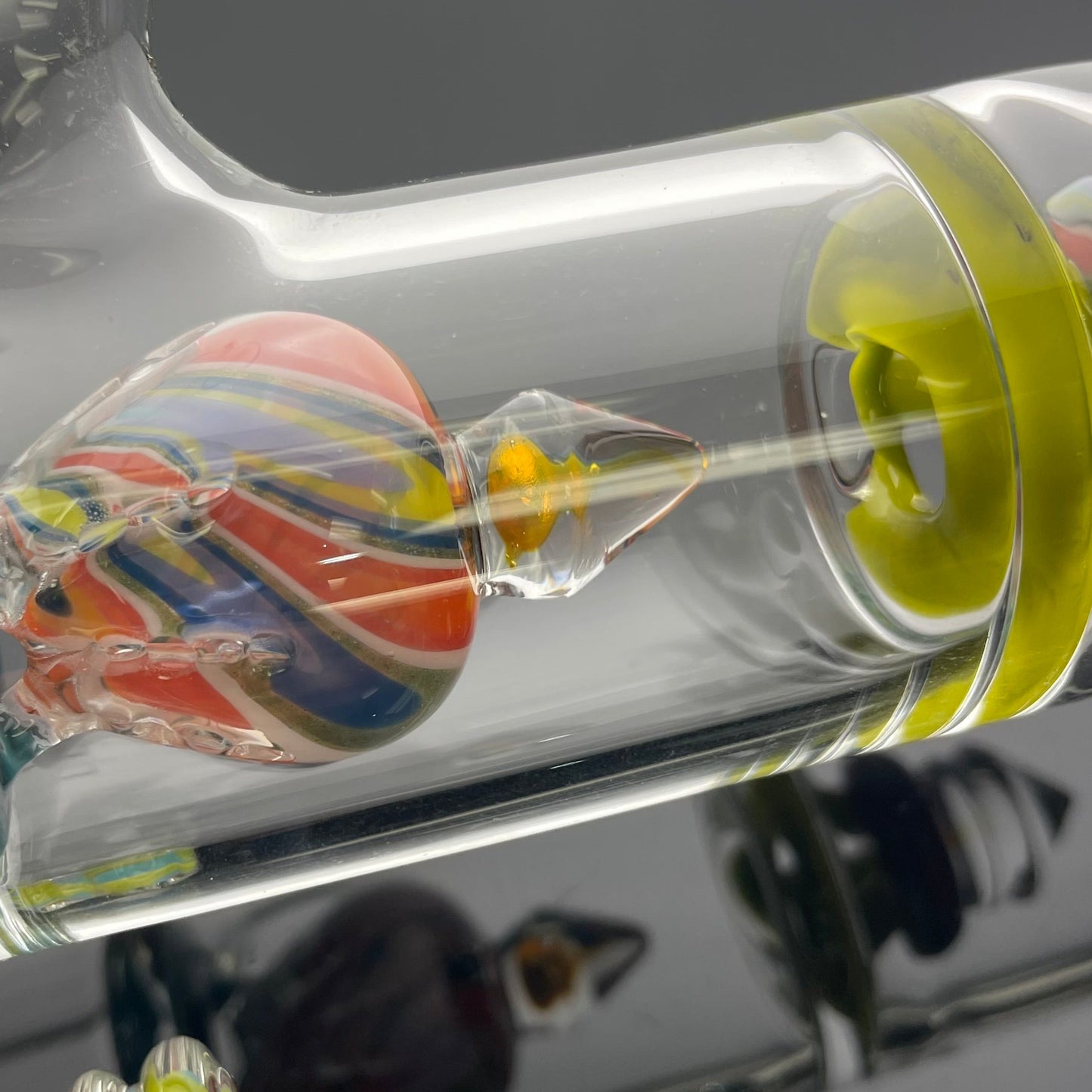 Blazed Worked 44mm 3 Line Tree Cycler Tube - Coogi