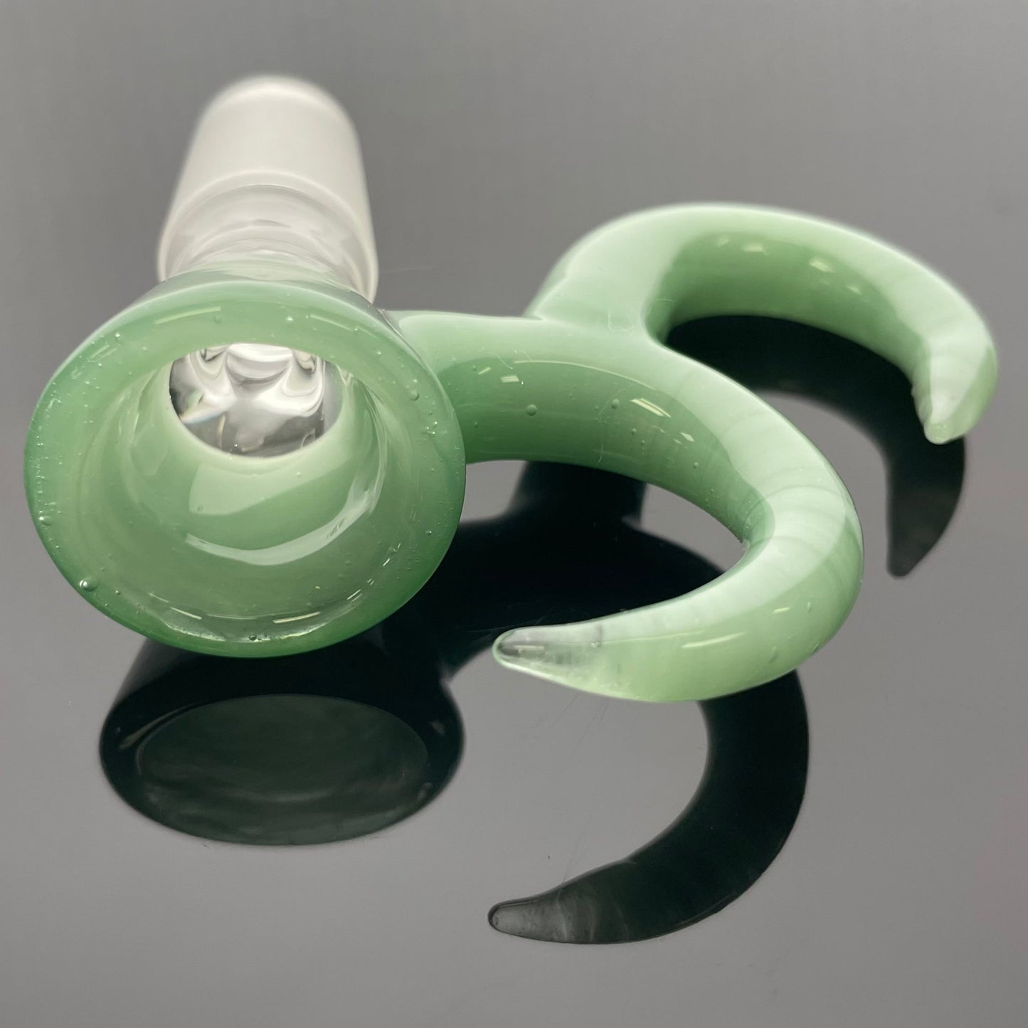 Gump Glass Bowl 2 Horn 18mm 1 Hole