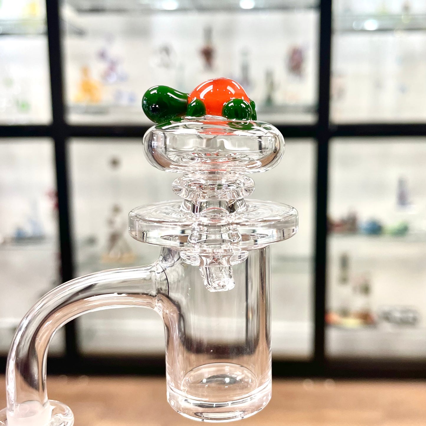 Wildfire Glass Turtle Carb Cap