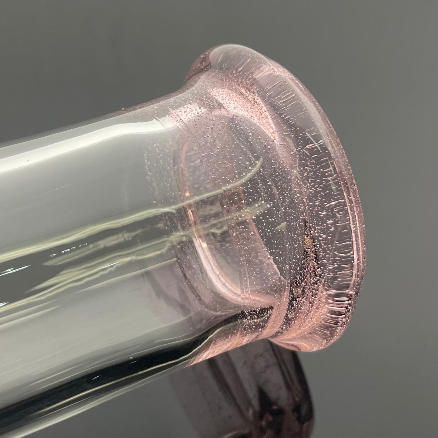 Green Belt Colour Accented Stemline Tube w/ Imperial - Pink Lollipop