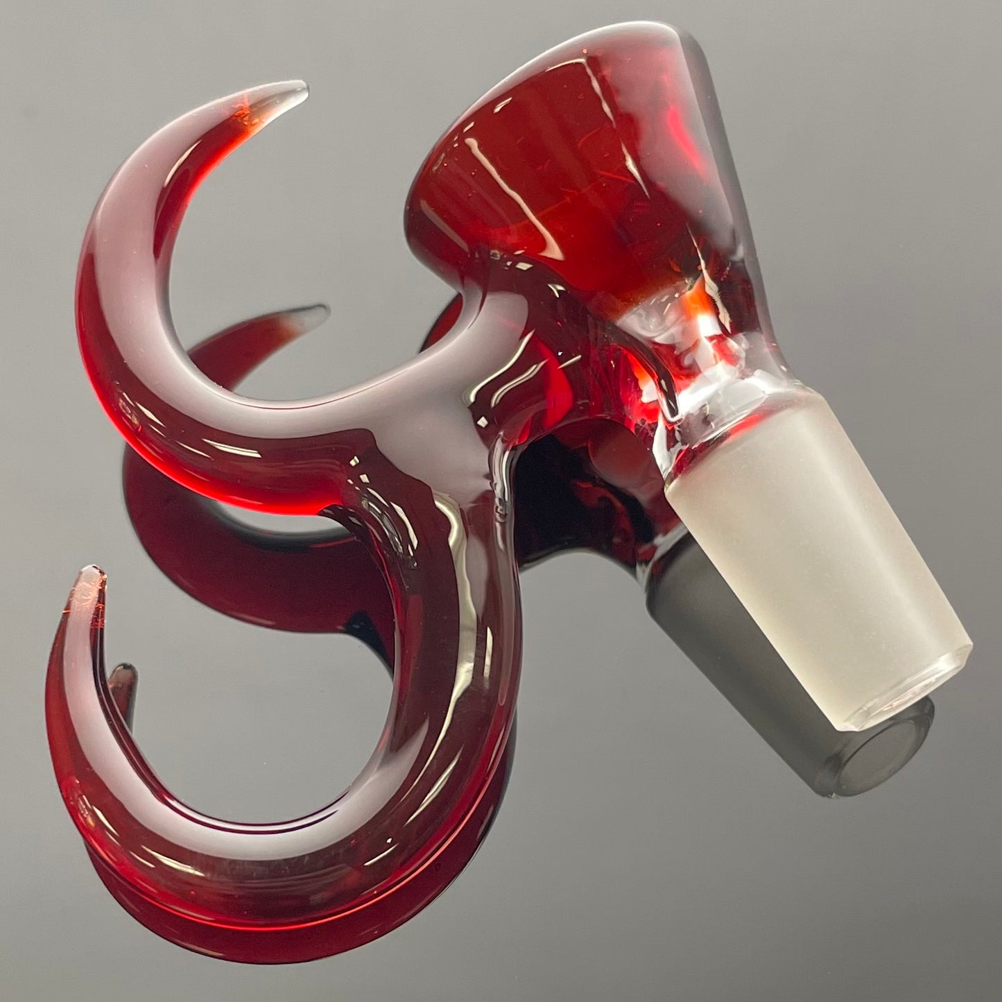 Gump Glass Bowl 2 Horn 14mm 1 Hole
