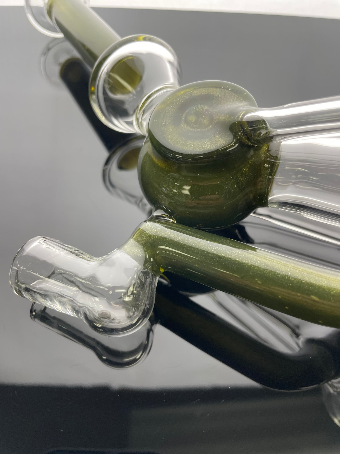 Eka Glass Lil' Dipper Rig - Bio Diesel Sparkle