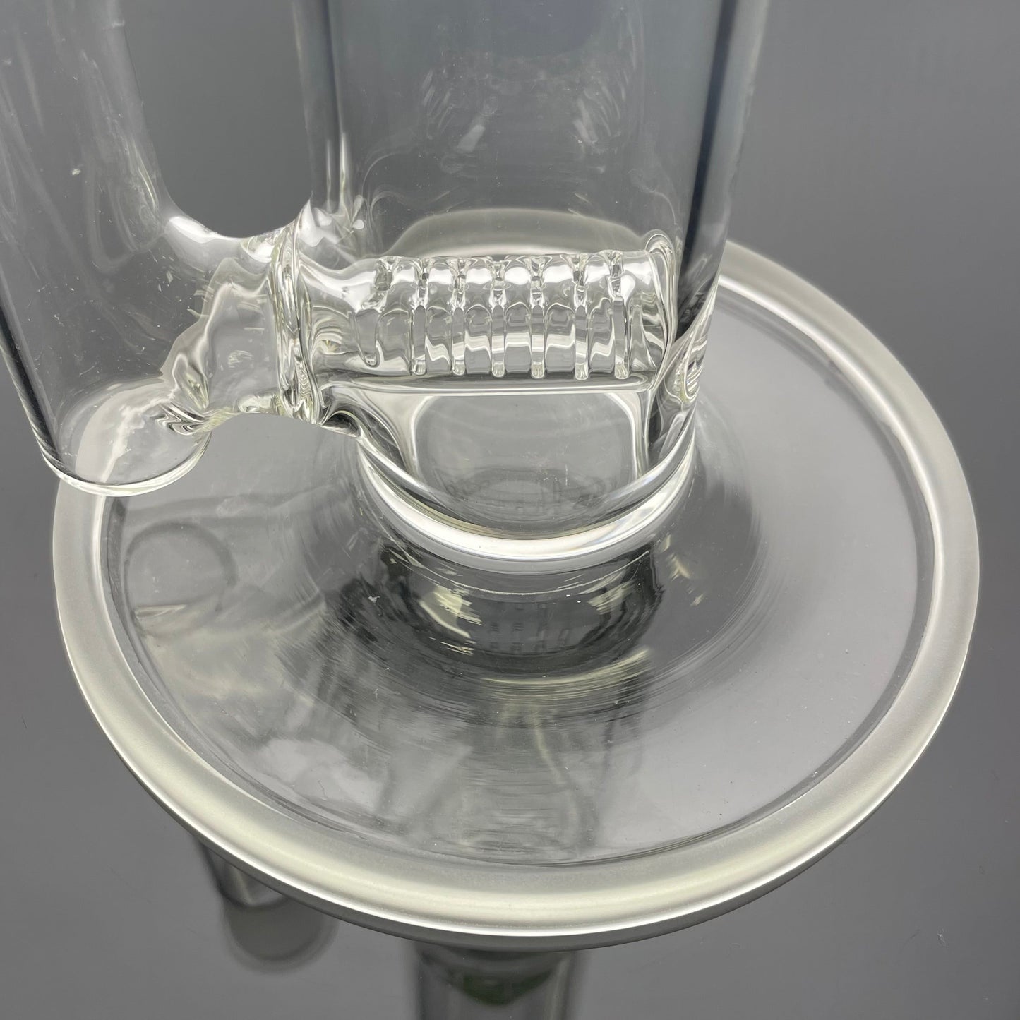 Gnob Glass 44mm 16" Reactor Stemline w/ Sandblasting - #1