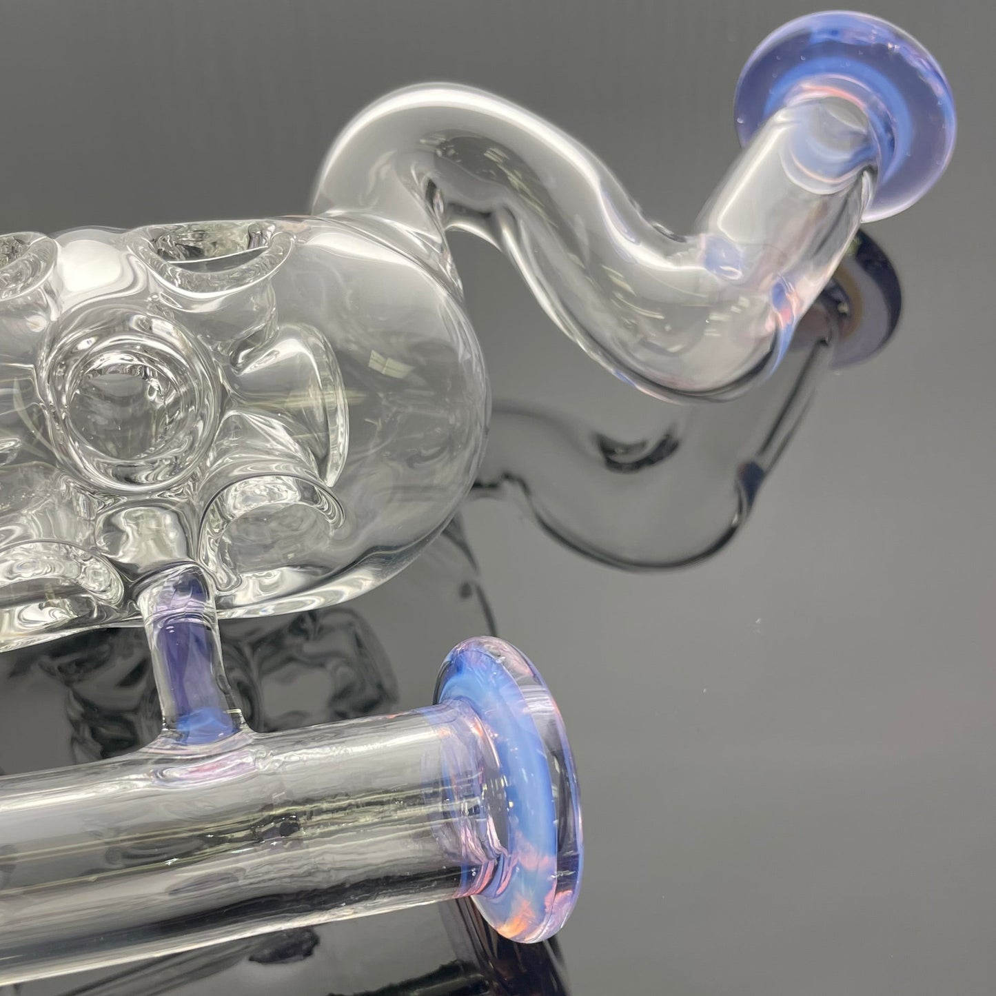 Mimzy Colour Accented Fab Rig w/ Bent Neck - 14mm
