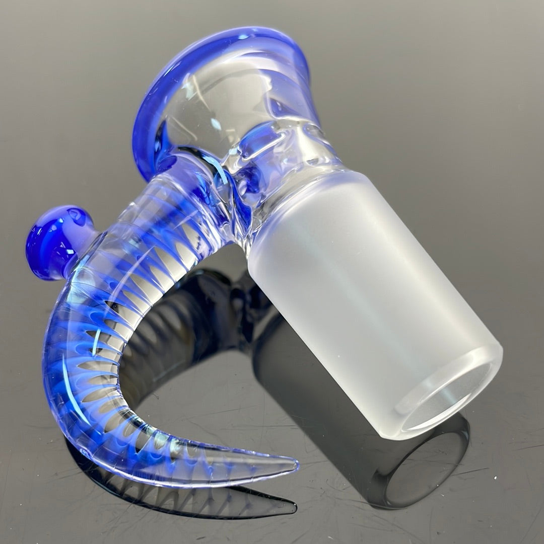 Jamms Clear Base Bowl w/ Colour Lip & Cane 18mm 4 Hole