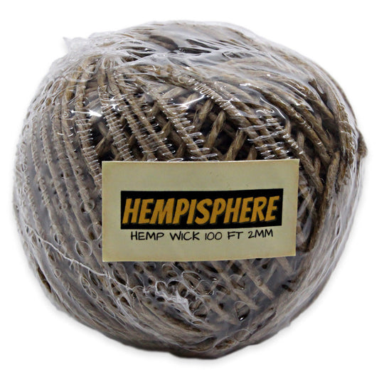 Hempisphere - Hemp Wick - 100Ft