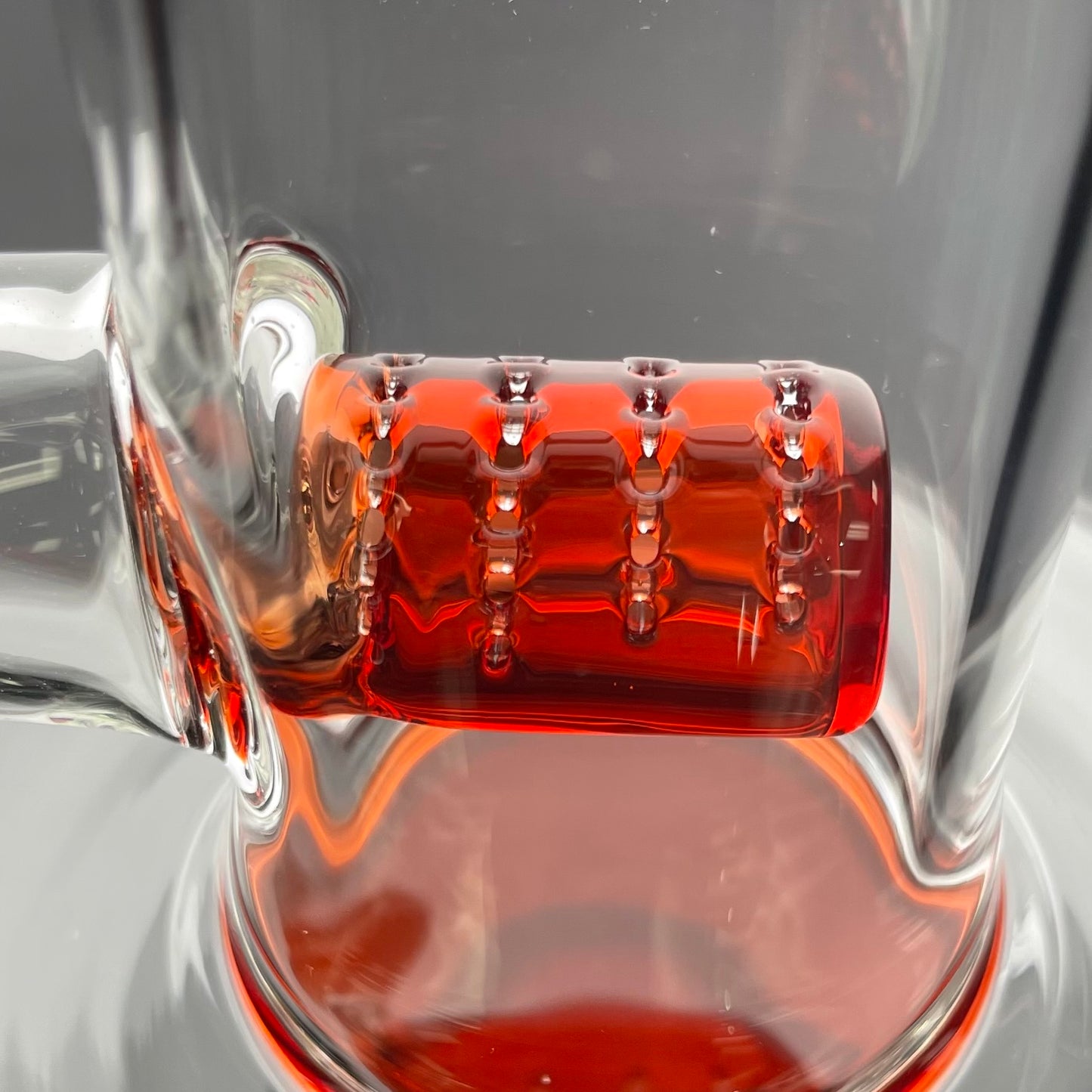 Green Belt Colour Accented Stemline Tube w/ Imperial - Pomegranate