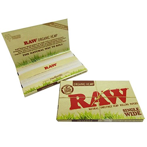 Raw Organic Single Wide Double Window Pack