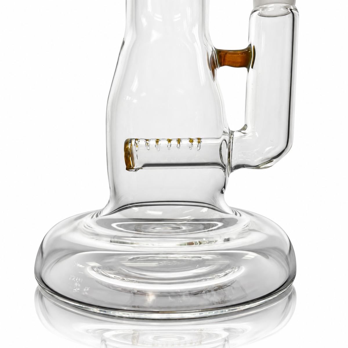 Mastah Glass Stemline Hollowfoot w/ Colour Accents