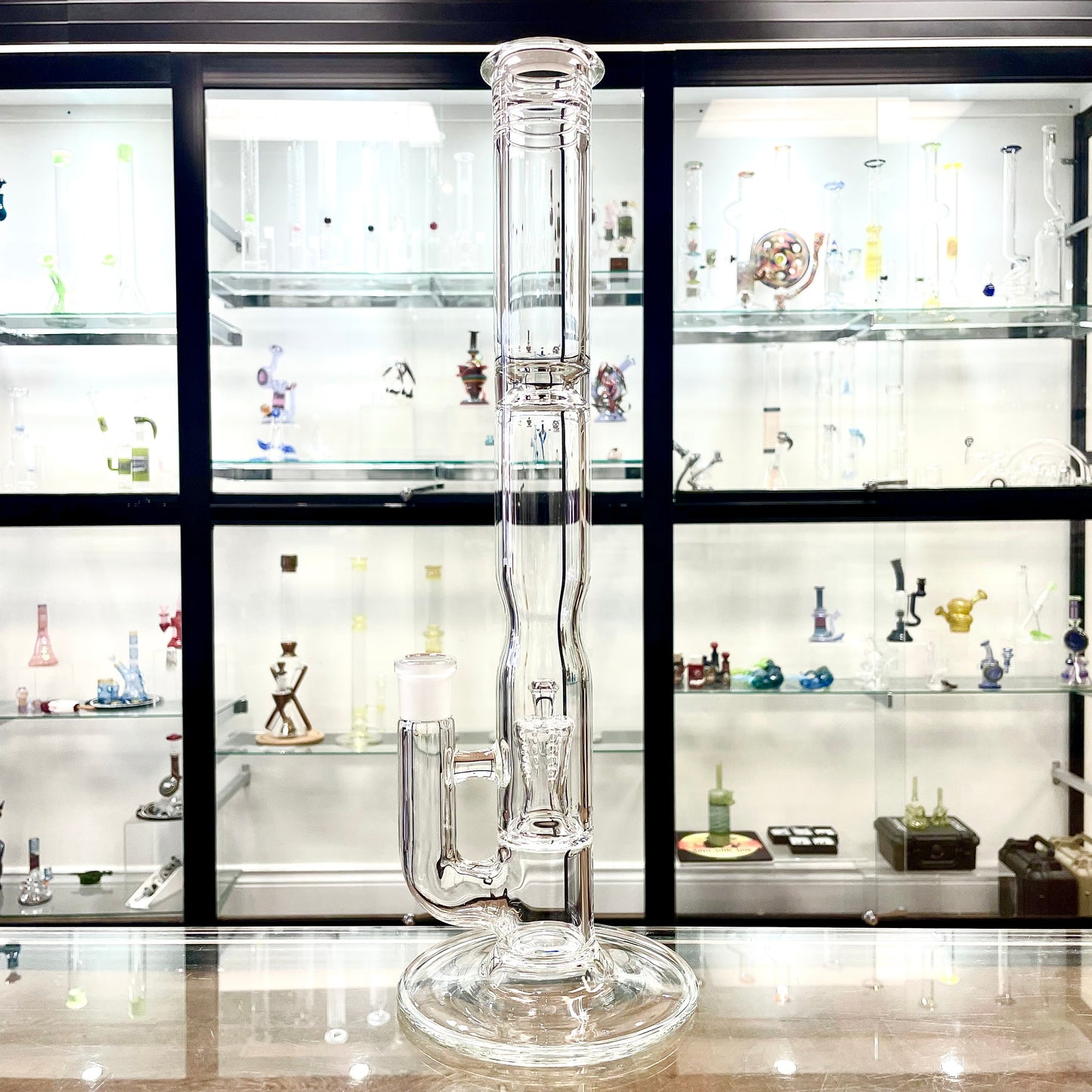 Jamms Natty Perc Straight Tube - Clear