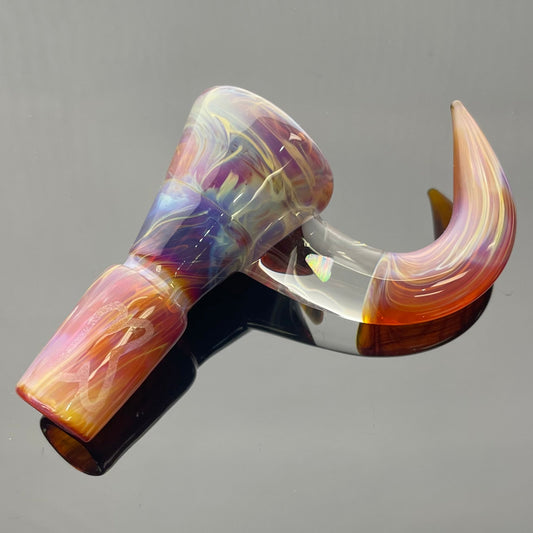 Kobb 18mm 4-Hole Fully Worked Bowl w/ Opal - #30