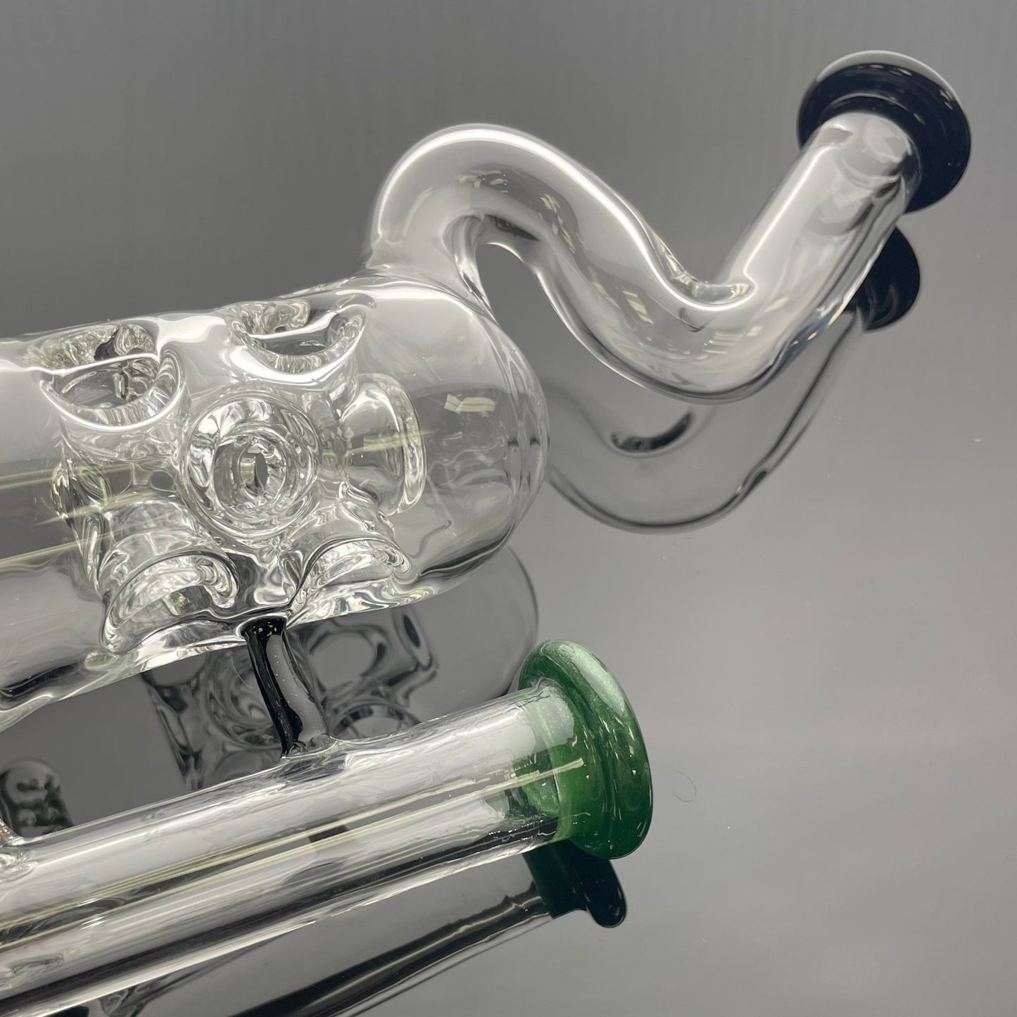 Mimzy Colour Accented Fab Rig w/ Bent Neck - 14mm