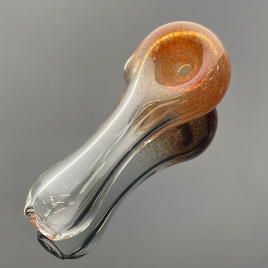 Skullfish 3.5" Clear Pipe w/ Frit Colour Accents
