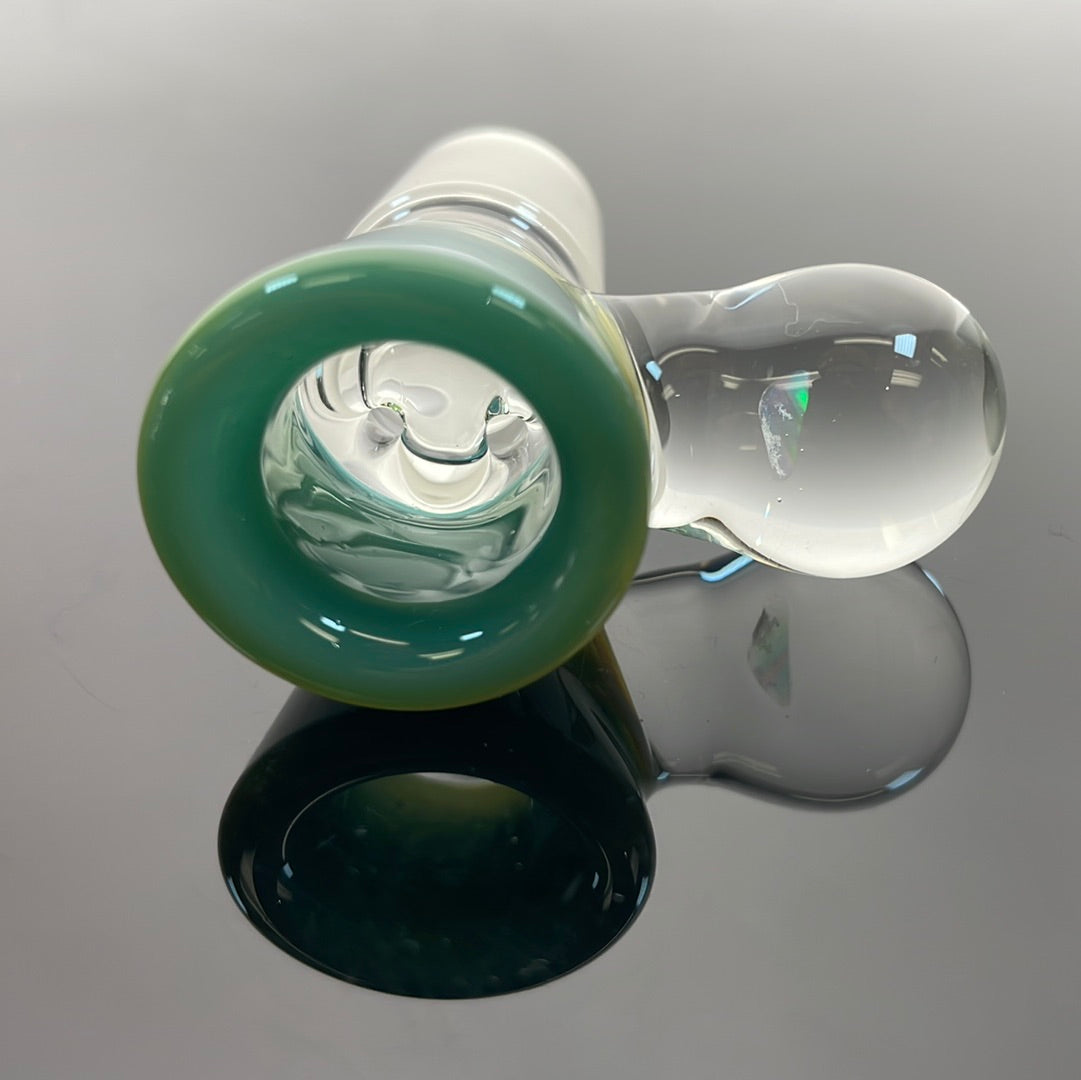 Green Belt Full Colour Bowl 18mm 4 Hole w/Opal