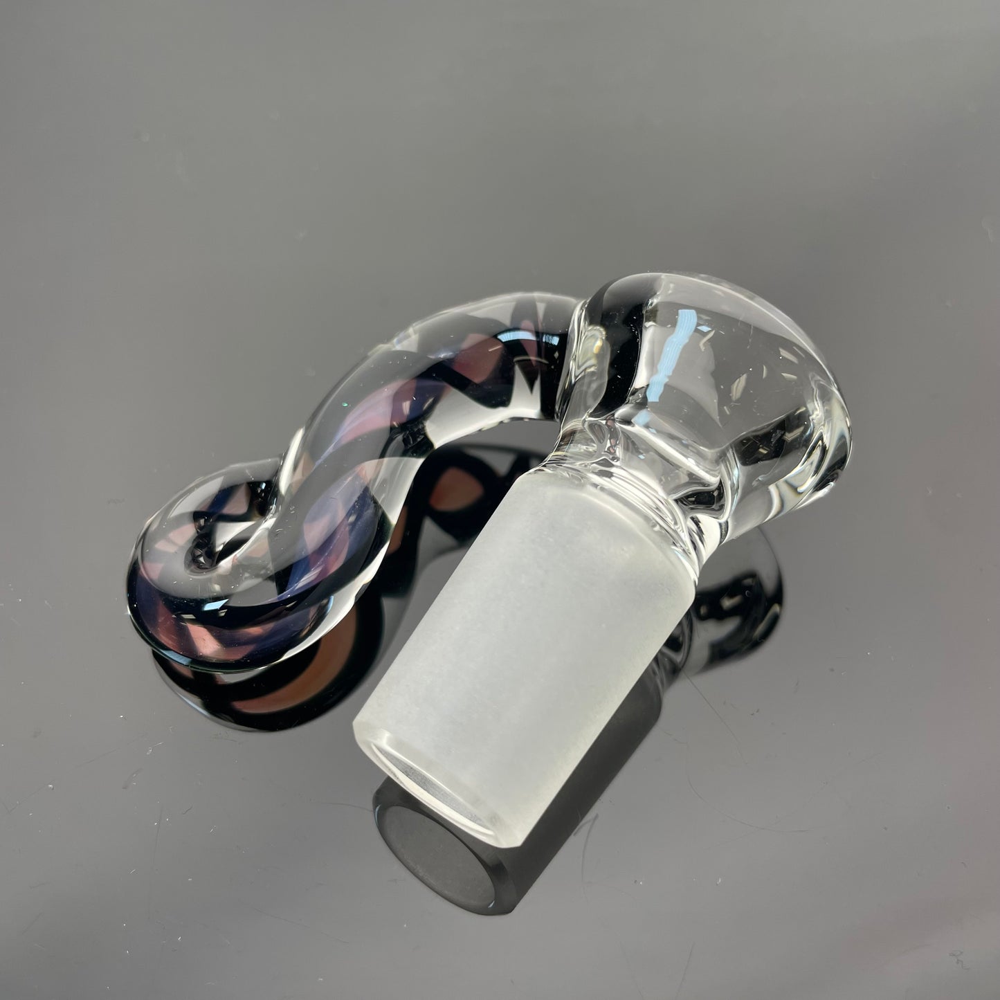 Vetro Maddix 44mm Fumed Accented Puckline Tube w/ Marble - A