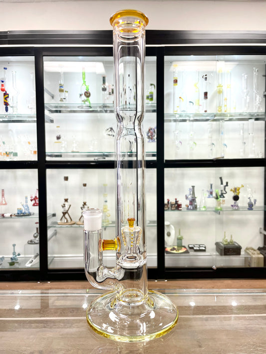 Jamms Straight Tube w/ Natty Nub Perc - NS Yellow