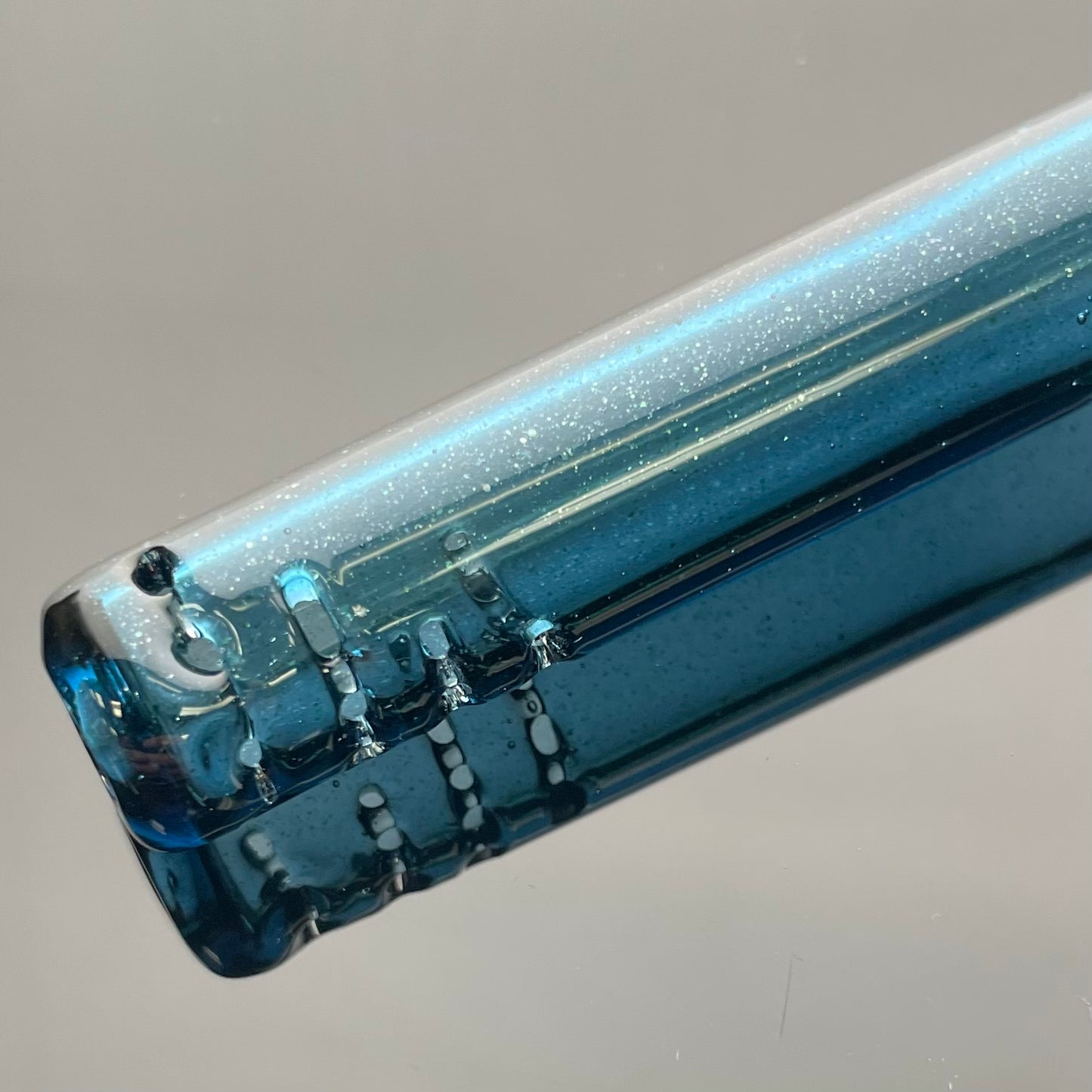 Green Belt Colour Accented Beaker - Heavy Blue Stardust