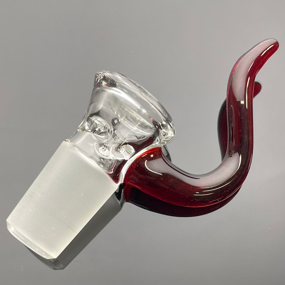 Discobox Clear Bowl w/ Horn 18mm 3 Hole