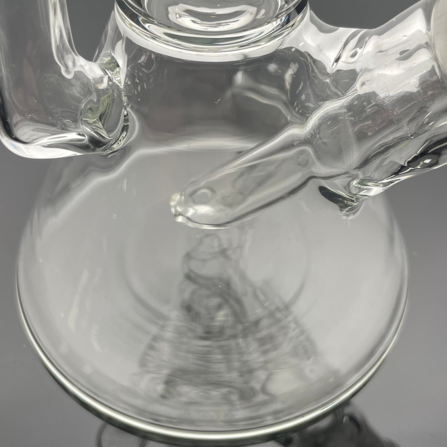 Discobox Clear Single Recycler Beaker w/ Removable Stem - #1