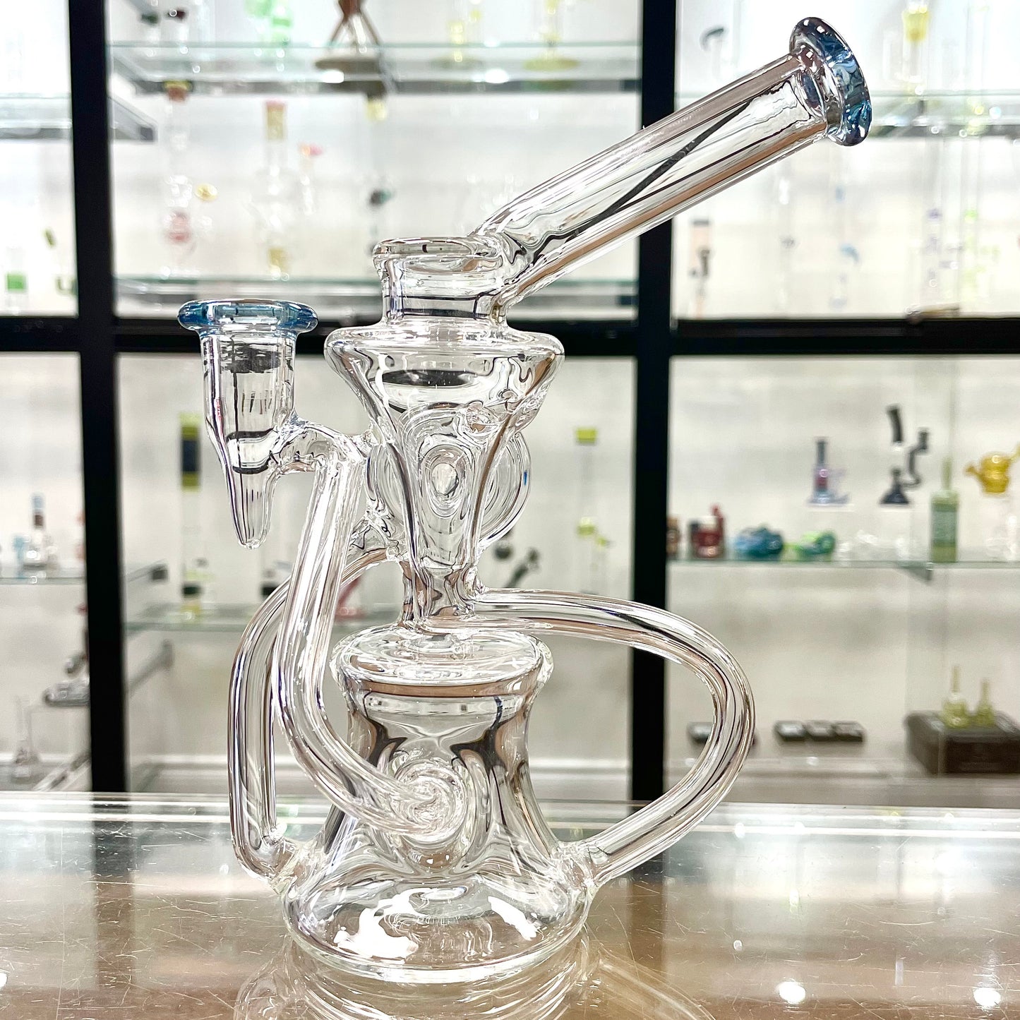 Mimzy Colour Accented Side Scroller Recycler - 14mm