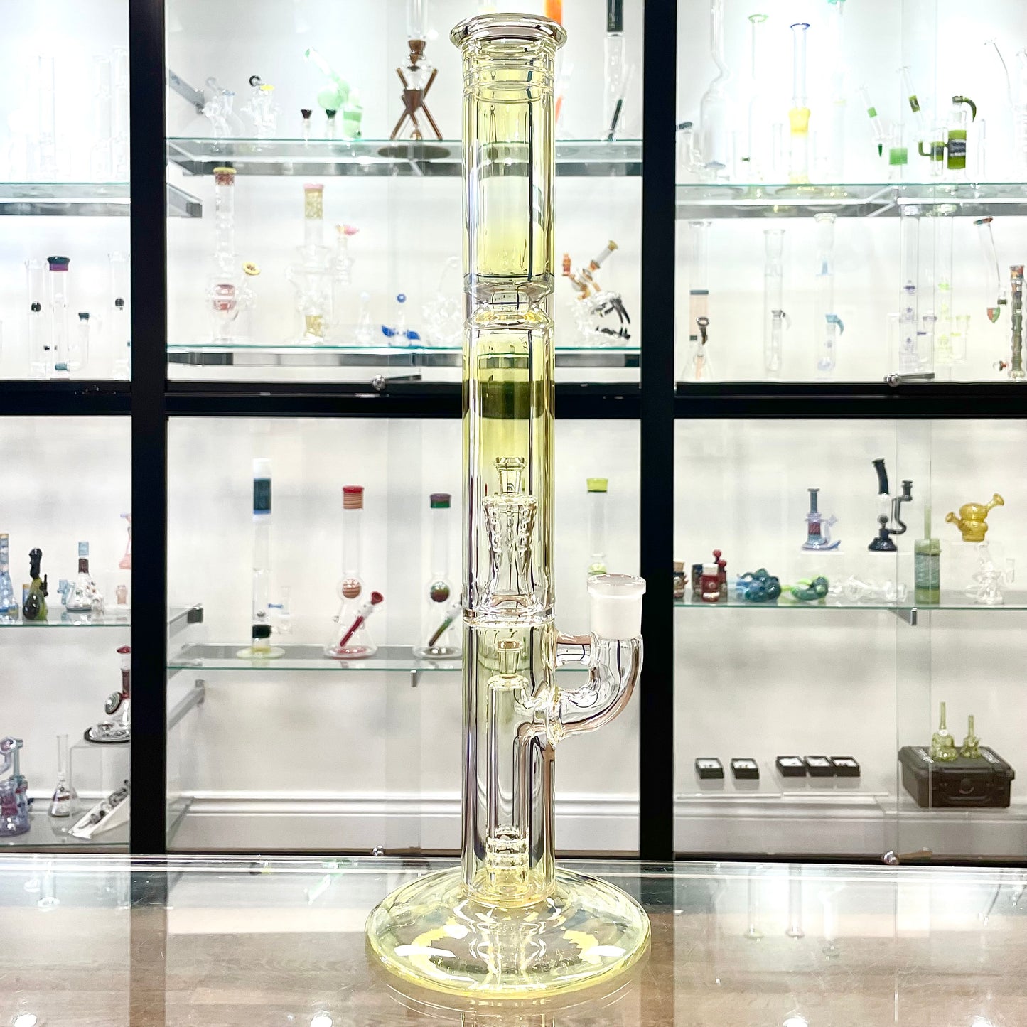 Jamms Clear & Fumed Pillar to Diamond Perc Tube