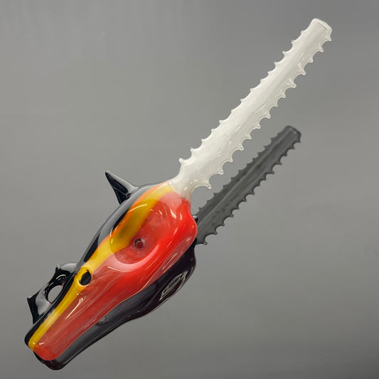 Gibson's Glass 6" Chainsaw Hand Pipe