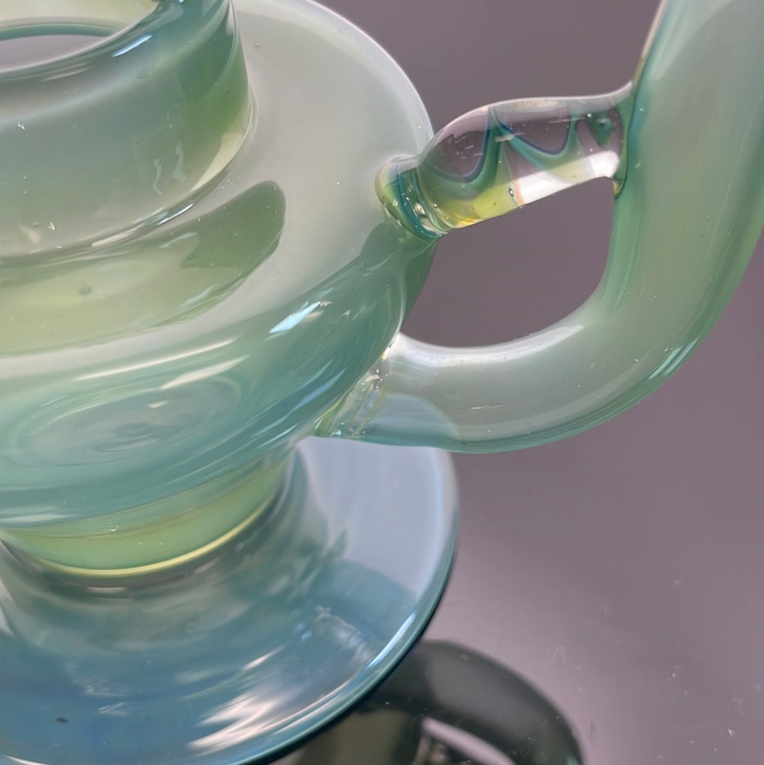 Mastah Glass Special Edition Worked Hash Lantern - Teal