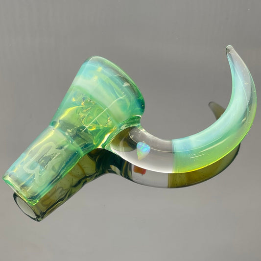Kobb 18mm 4-Hole Fully Worked Bowl w/ Opal - #29