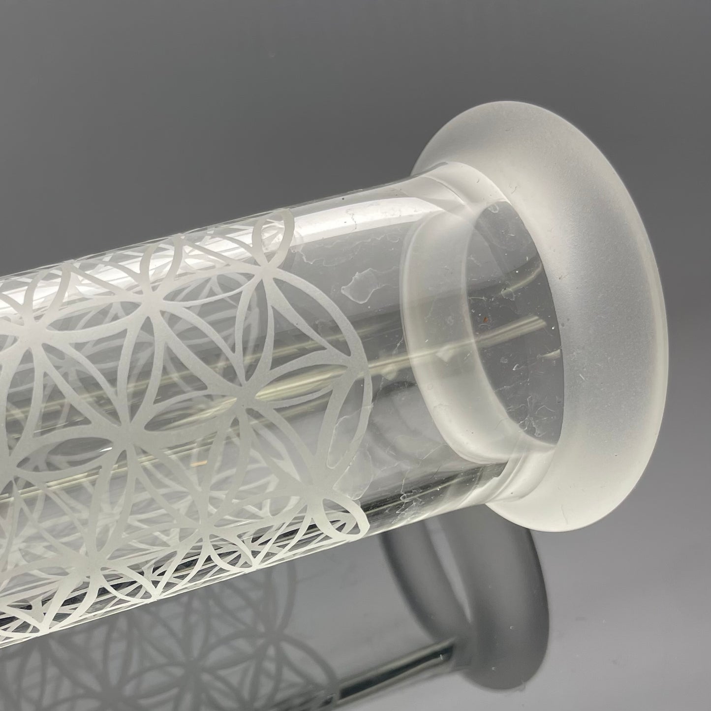 Gnob Glass 44mm Reactor Stemline w/ Sandblasting - #9 - Discounted due to small chip on joint