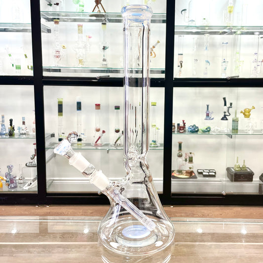 Green Belt Colour Accented Beaker - Ghost