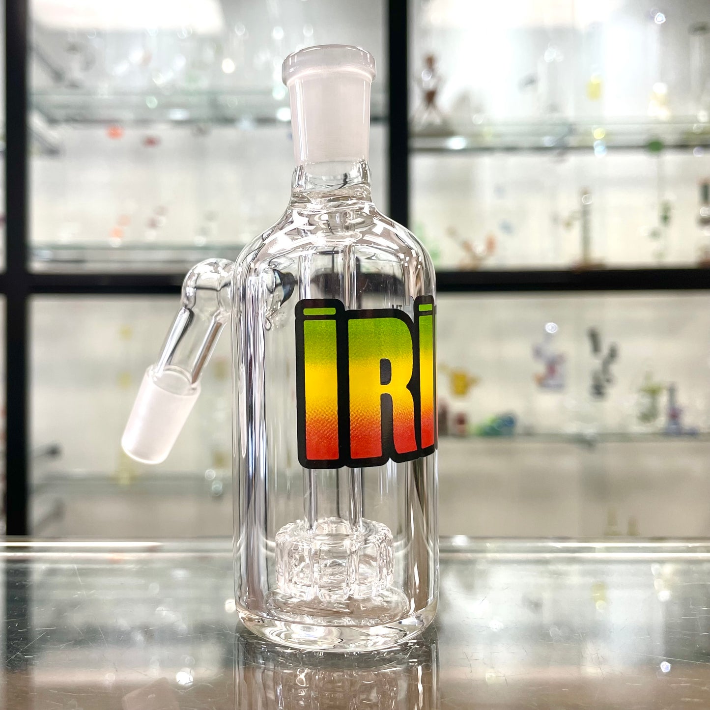 Irie Glass 14mm 45 degree Ash Catcher w/ Showerhead Perc