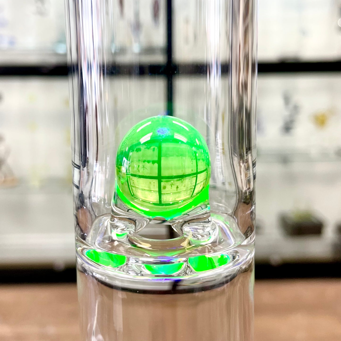 Green Belt 12"- 14” Stemline w/ Marble Splash Guard Straight Tube