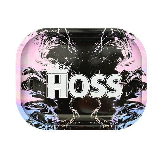 Hoss Phantom Swirl Metal Rolling Tray - Small