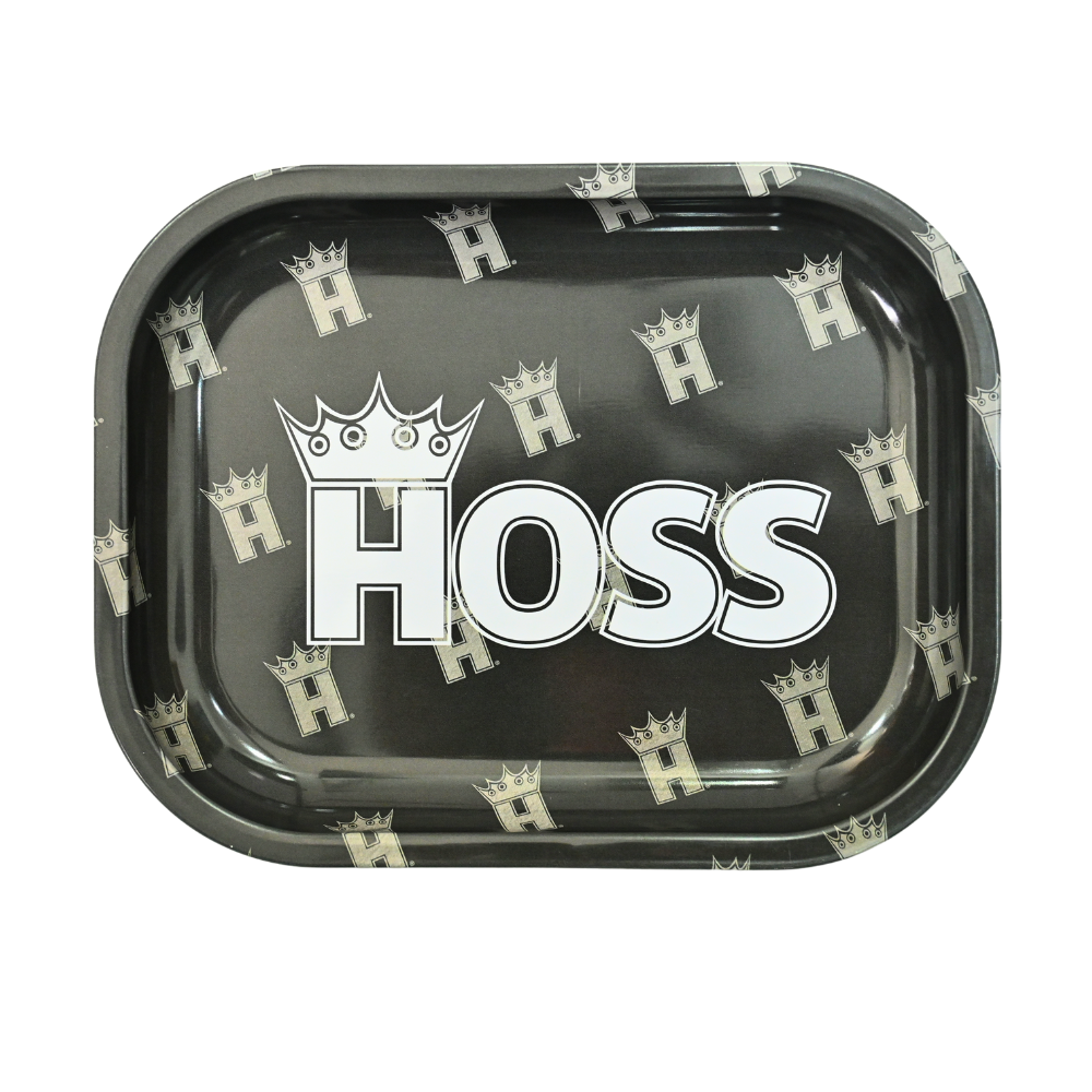 Hoss Midnight Reign Metal Rolling Tray - Small