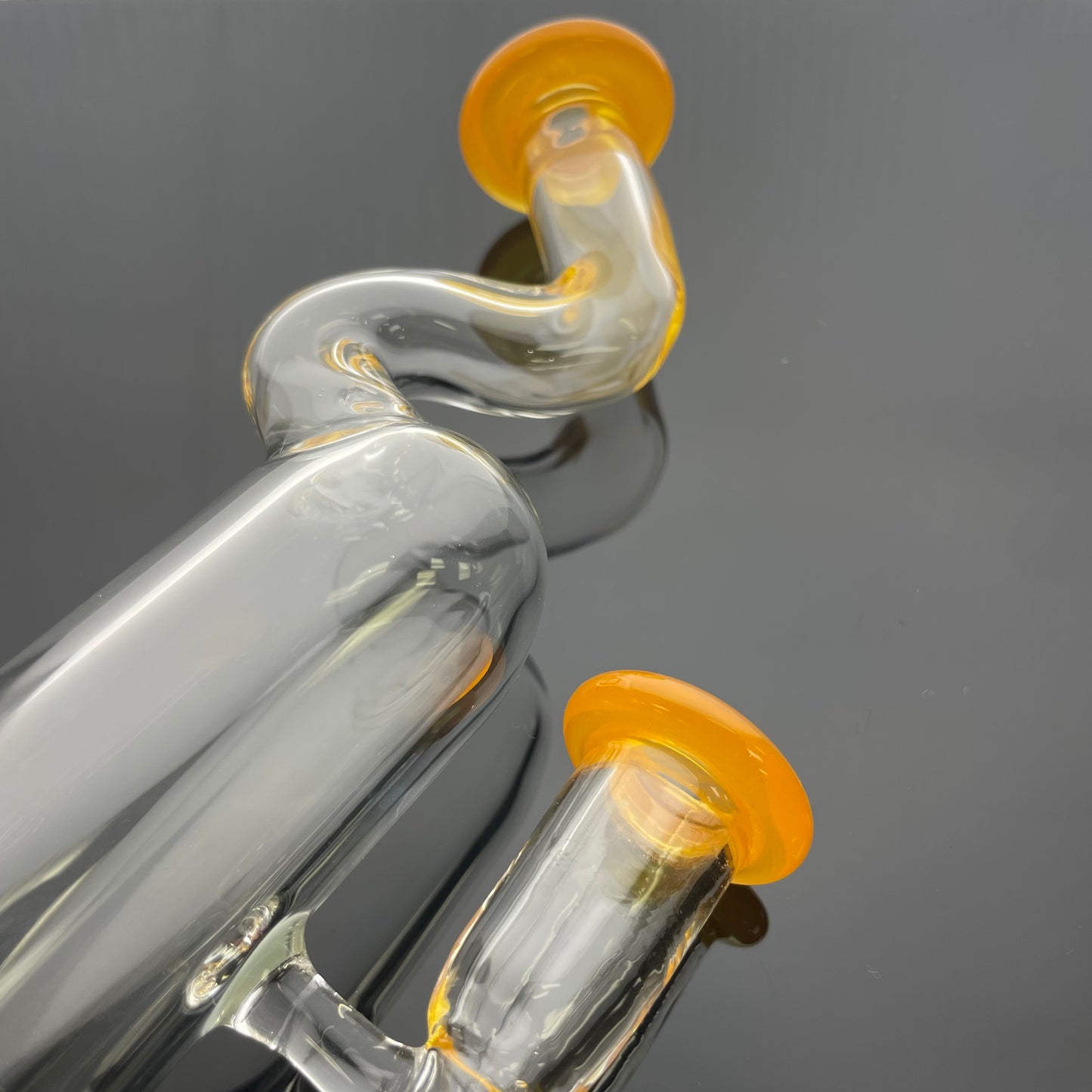Mimzy Colour Accented Bent Neck Stemline - 14mm (On sale due to small chip on base)