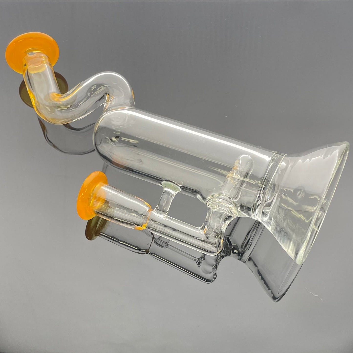 Mimzy Colour Accented Bent Neck Stemline - 14mm (On sale due to small chip on base)