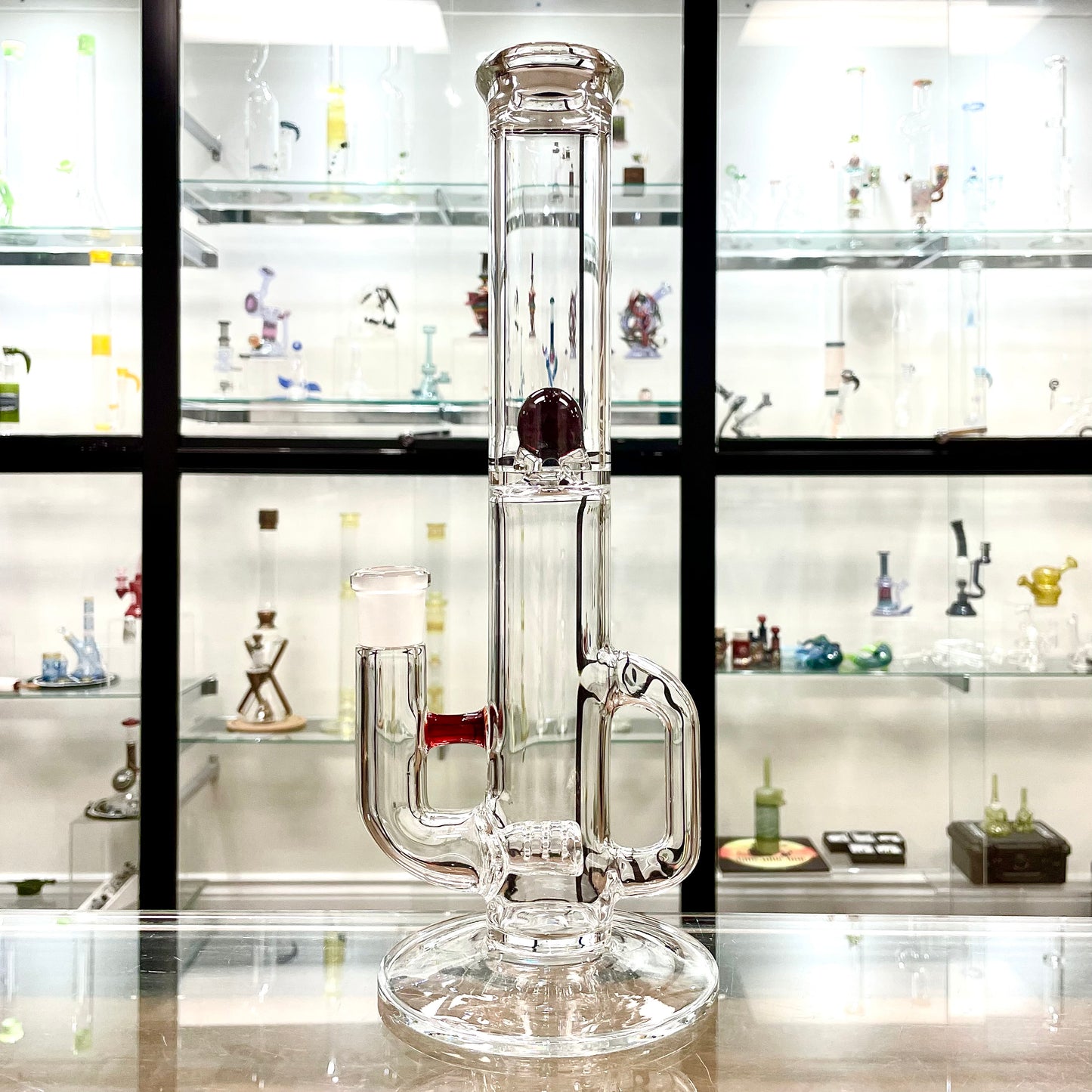 Green Belt Marble Splash Guard Tube w/ Drain