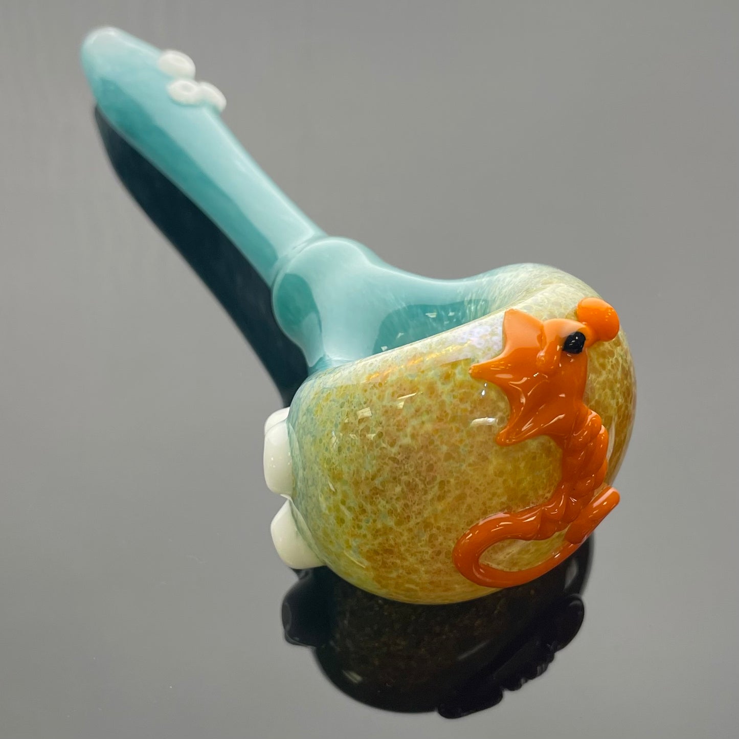 Intent Glass 5.5” Seahorse Hand Pipe
